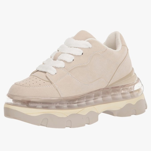 Steve Madden Evolved Y2K Chunky Platform Sneakers Suede Women’s 8 - Picture 1 of 8